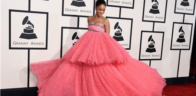 Rihanna At the 2015 Grammys
