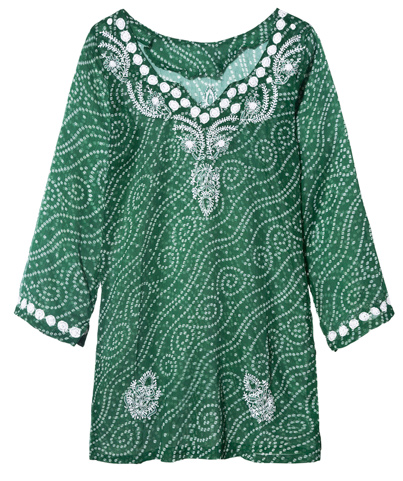 Amber Rose Kaftans Green