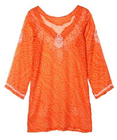 Amber Rose Kaftans Orange