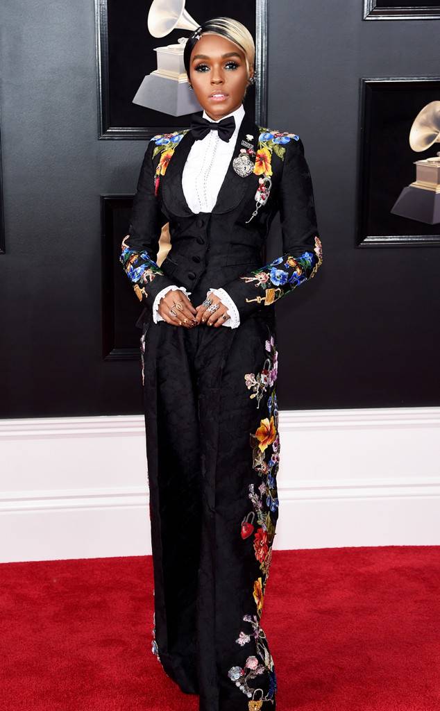 Janelle Monae at the Grammys