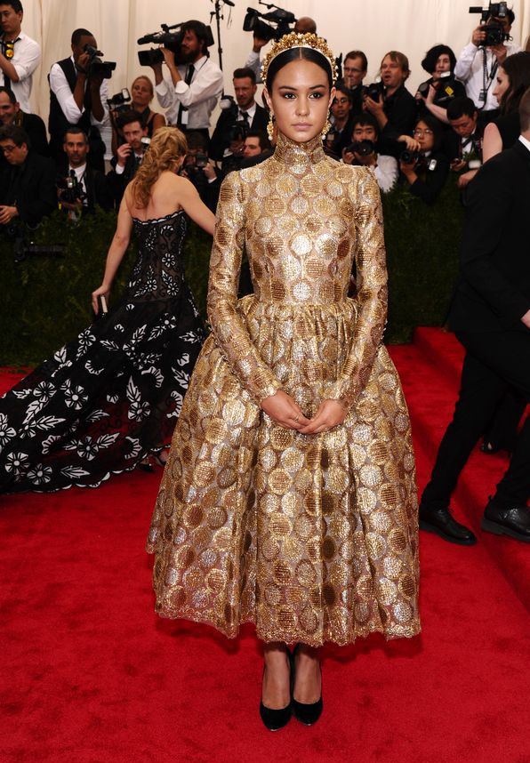 Courtney Eaton At the Met Gala 2015
