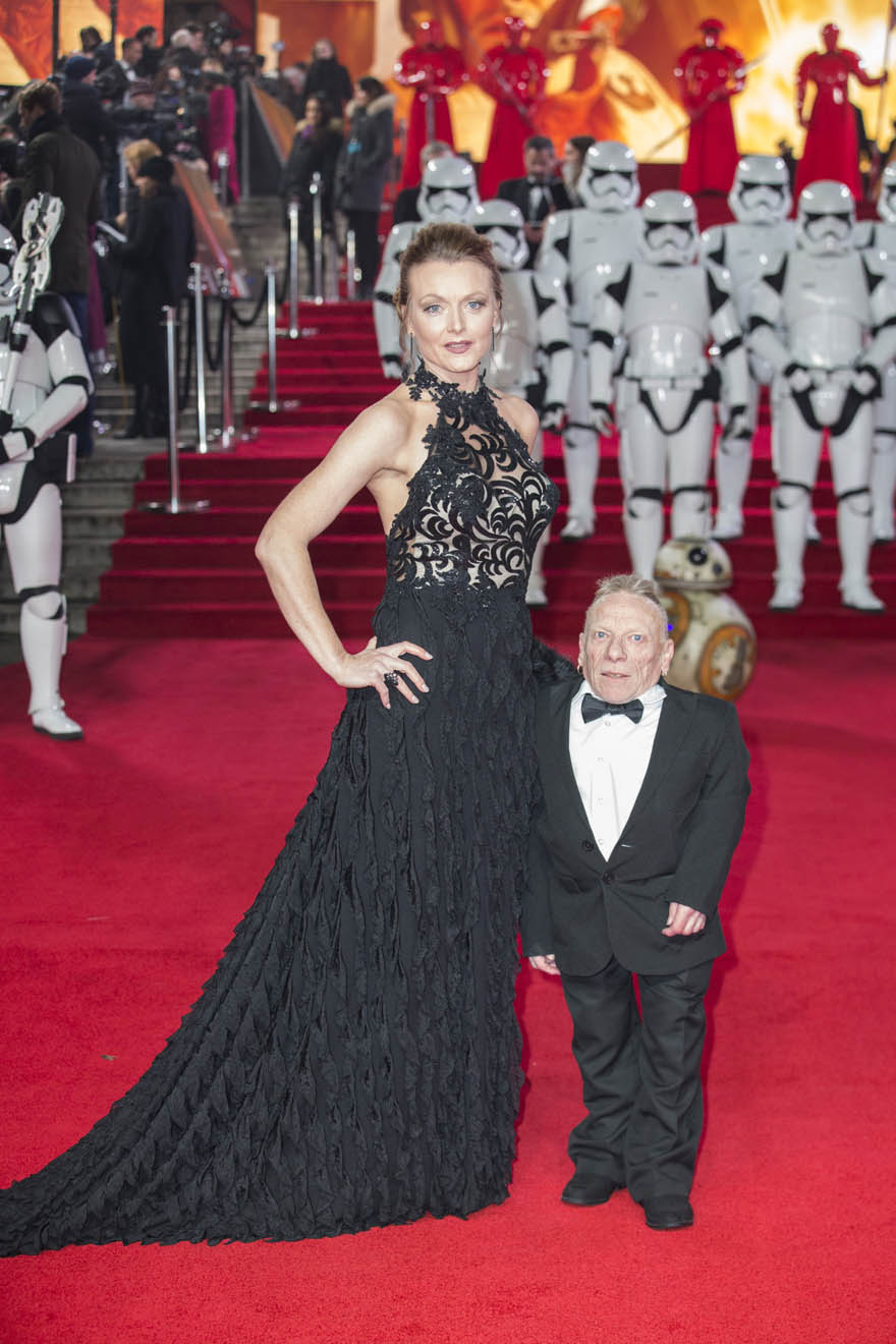 Jimmy-Vee Star Wars  Last Jedi European Premier